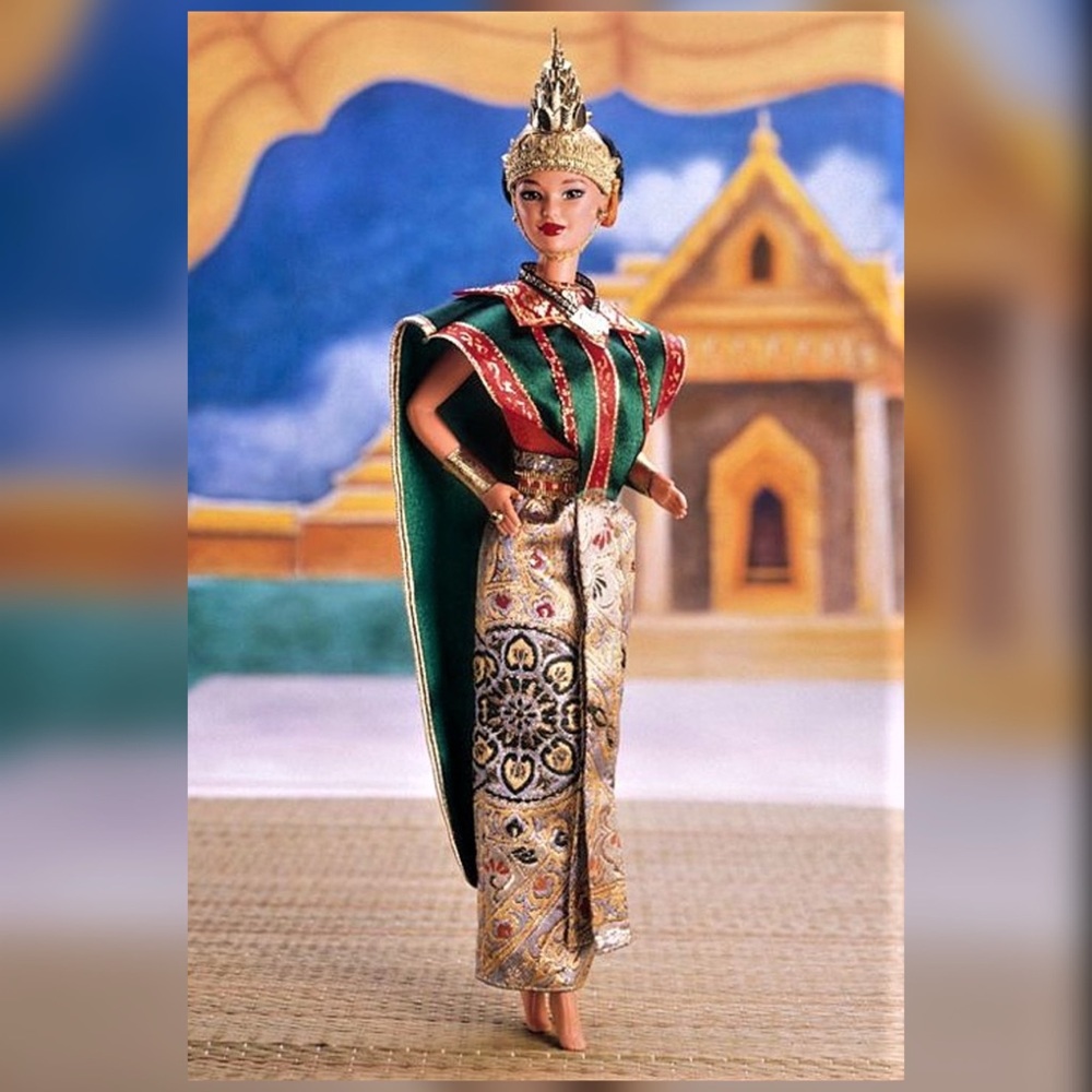 🇹🇭 BARBIE • Dolls of the World “Thai” Barbie Doll (ca.1997)